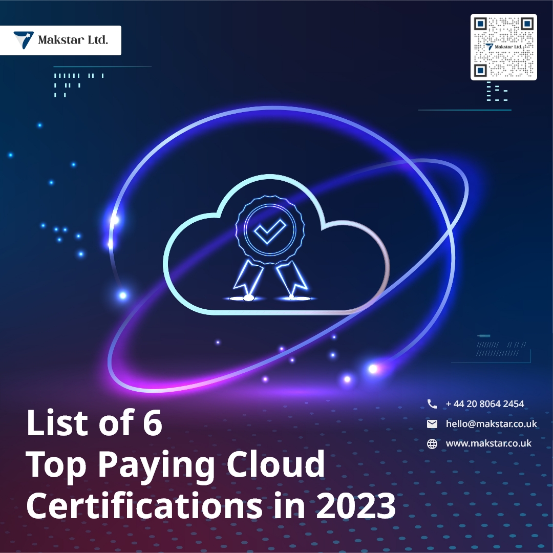 List of 6 Top Paying Cloud Certifications in 2023